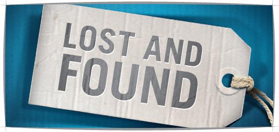 Lost and found tag