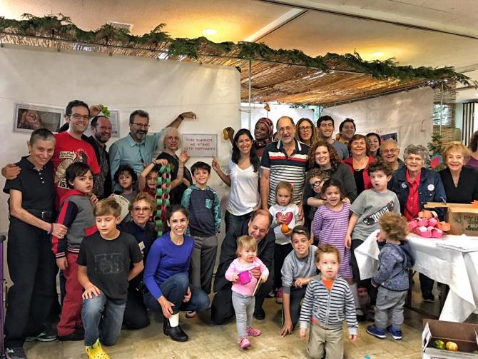 West End Synagogue's Sukkah