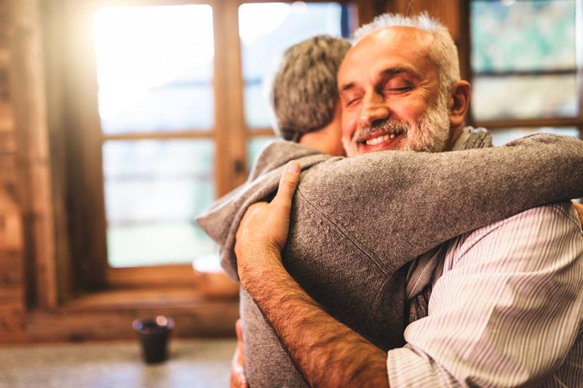 people hugging