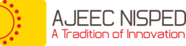 Logo reading Ajeec Nisped: A Tradition of Innovation