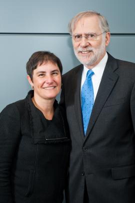 Photo of Deborah Waxman and David Roberts