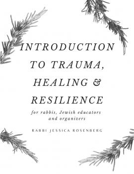 Click here to download Introduction to Trauma, Healing & Resilience for rabbis, Jewish educators and organizers, written by Rabbi Jessica Rosenberg.