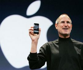 Steve Jobs introducing the iPhone