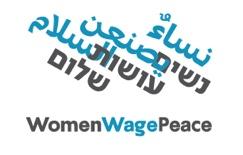 Hebrew and Arabic text meaning Women Wage Peace