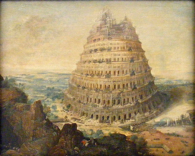 "The Tower of Babel" by Lucas van Valkenborch.