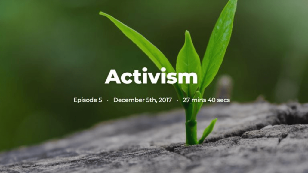 Podcast cover for Activism