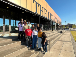 Participants in a recent Reconstructionist pilgrimage for Jews of African descent visit the Legacy Museum in Montgomery, Ala, which retells American history from chattel slavery to mass incarceration. The museum also honors those who have resisted systematic racism and white supremacy.