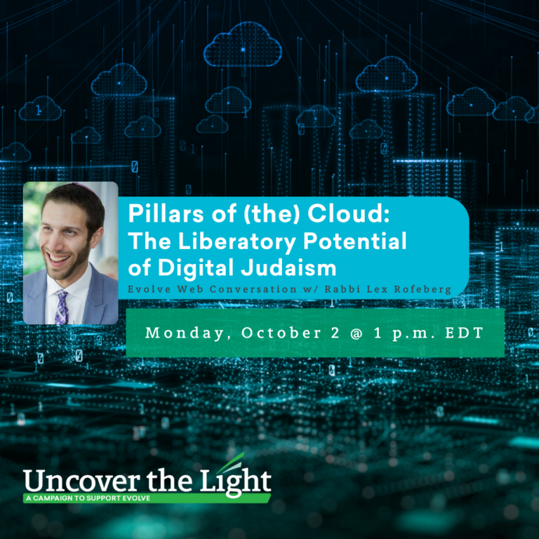 Pillars of (the) Cloud: The Liberatory Potential of Digital Judaism