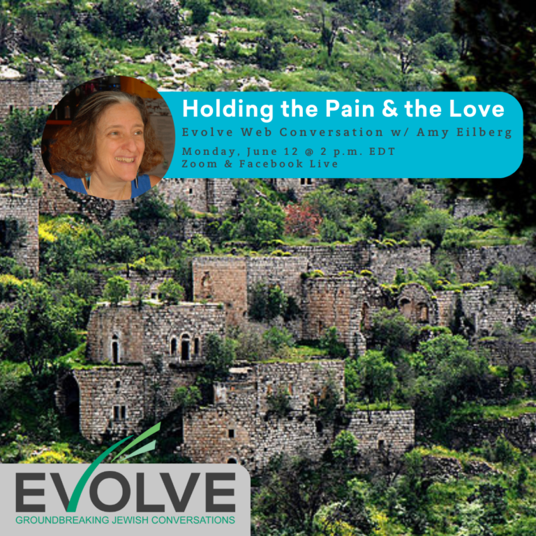 Evolve Web Conversation: Holding the Pain & the Love with Rabbi Amy Eilberg