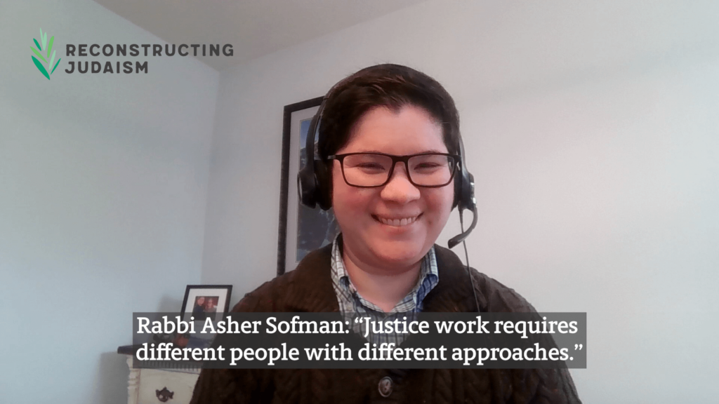 Screenshot of Rabbi Asher Sofman