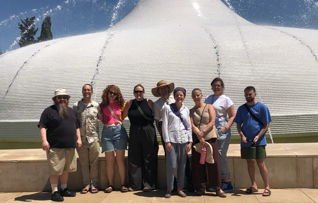 Reconstructionist Rabbinical College students during a summer program with BINA.
