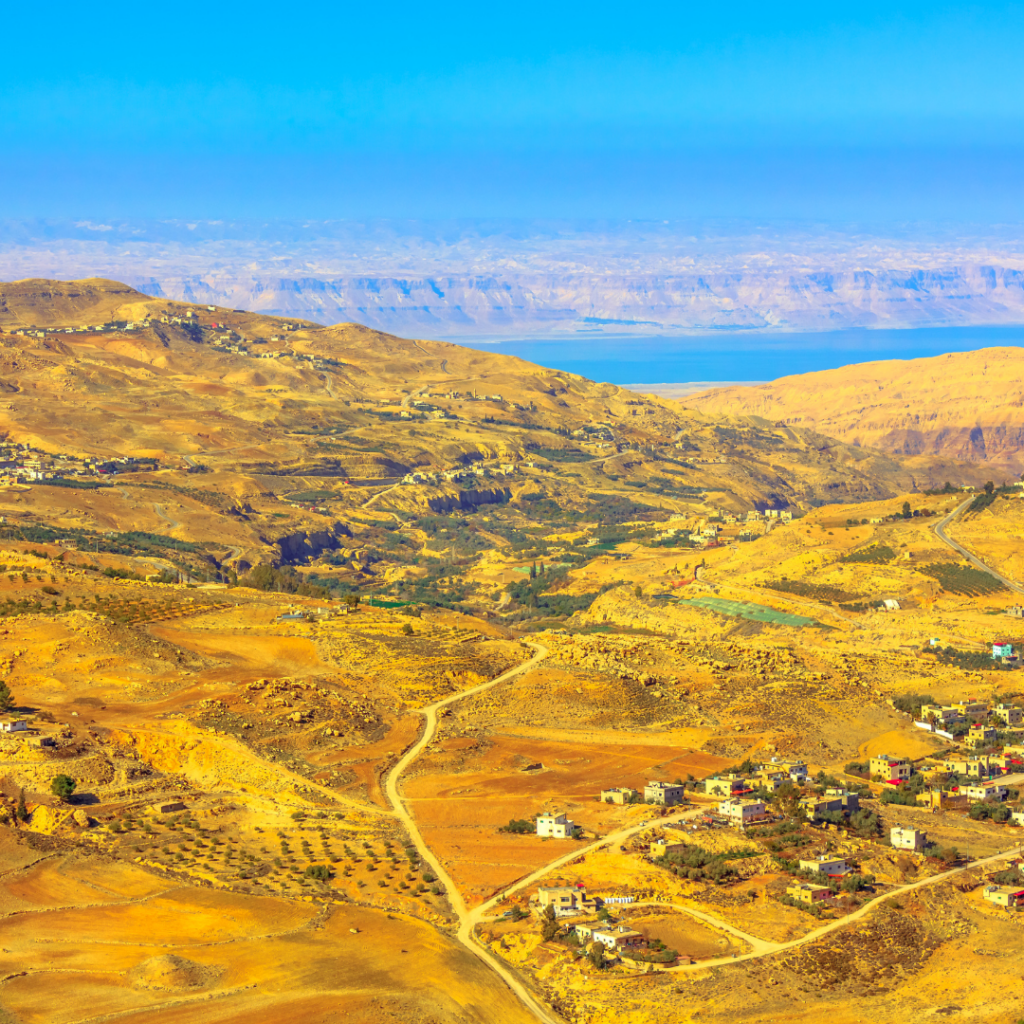 View from the top of Mount Nebo