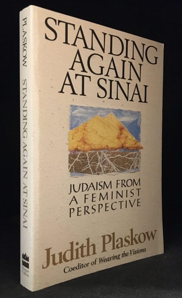 A book titled Standing Again at Sinai: Judaism from a Feminist Perspective by Judith Plaskow.